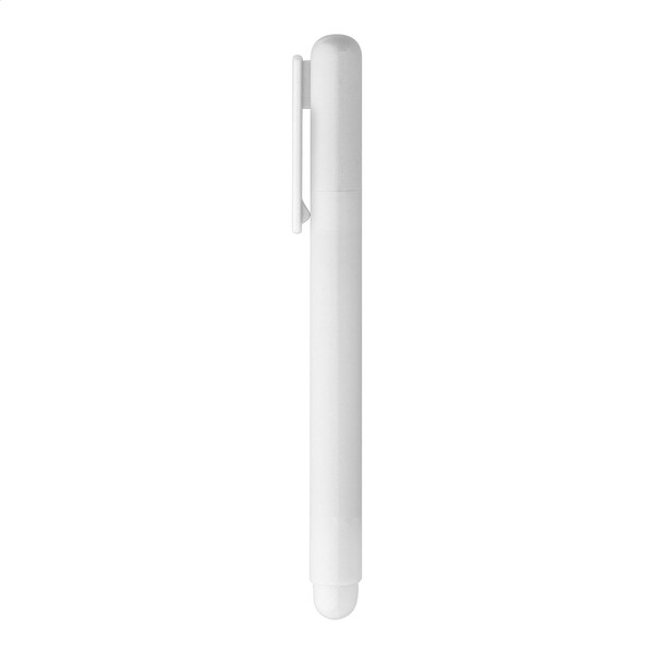 Rabs Glinkap Gel Pen from Recycled ABS - White