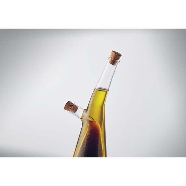 MB - Glass oil and vinegar bottle Barretin