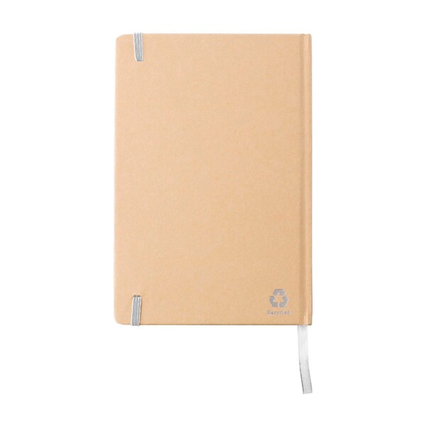 Caderno Gianni | Reciclado | A5 | Pautado - branco