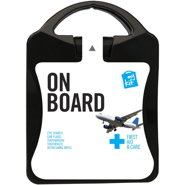 MyKit On Board Travel Set - Transparent Black