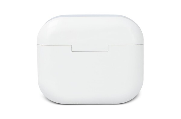 Wireless ANC Earbuds with LCD Touchscreen Control - White