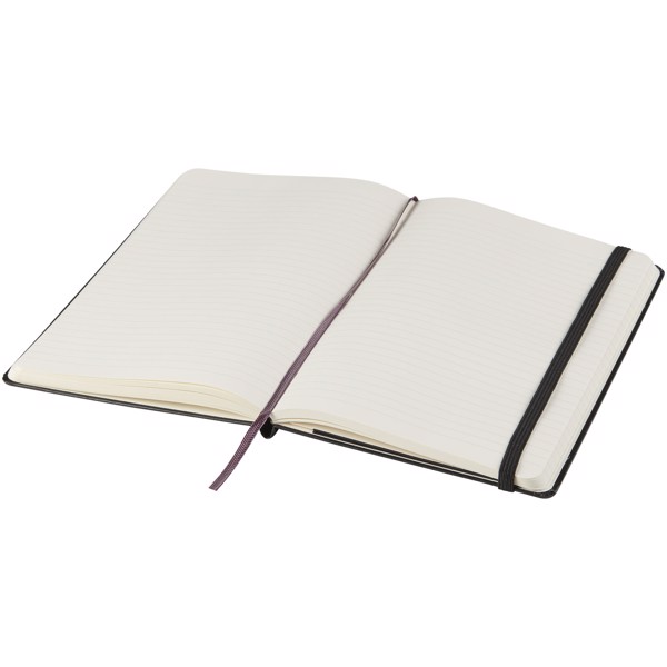 Moleskine Classic L hard cover notebook - ruled - Solid Black