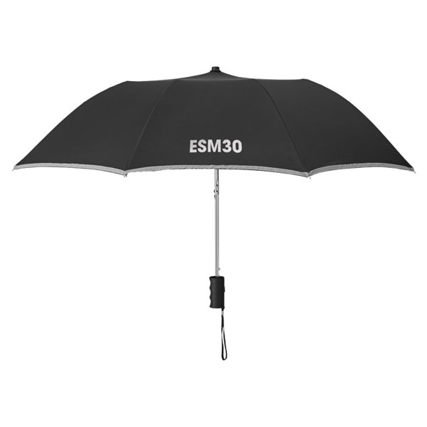 21 inch 2 fold umbrella Neon - Black