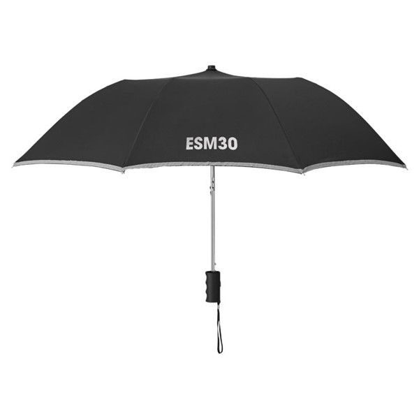 Parapluie pliable 53 cm Neon - Noir