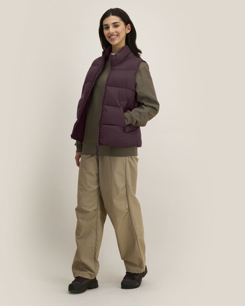 Puffer Gilet 2.0 - Red Brown / XL