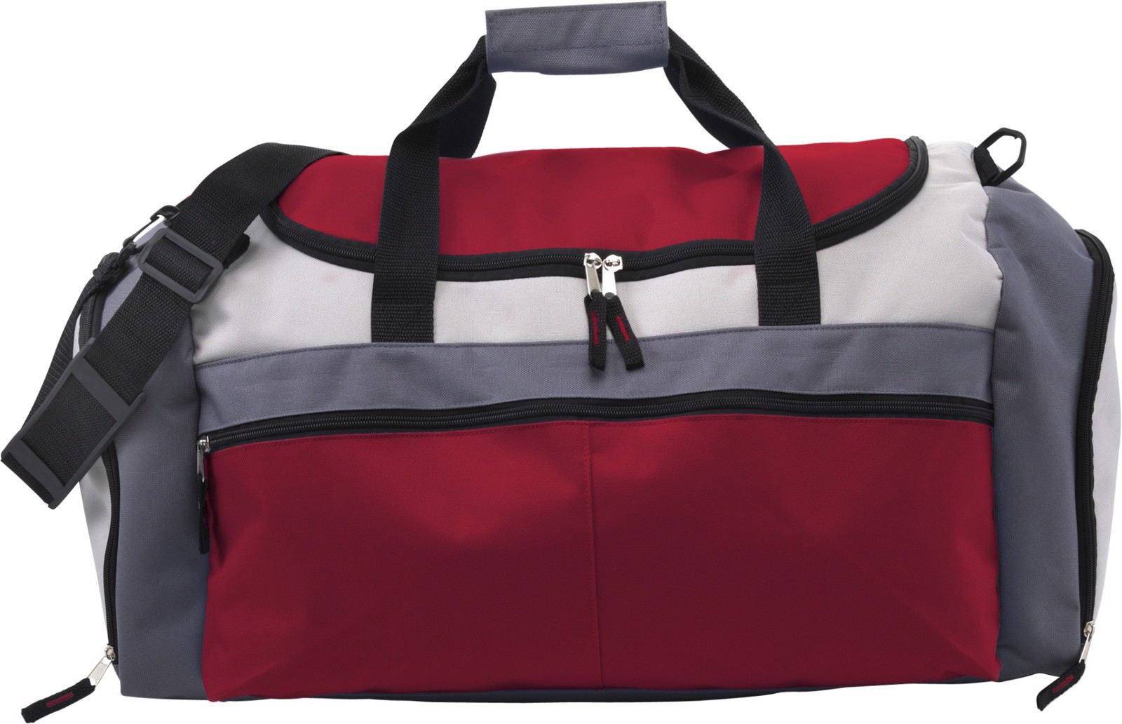 Polyester (600D) sports bag - Red