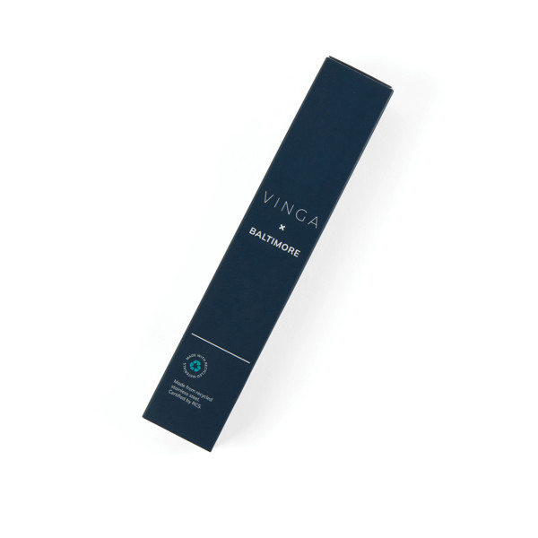 VINGA Stylo en acier inoxydable RCS Baltimore - Bleu Marine
