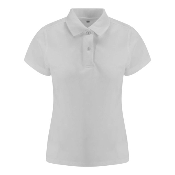 Women's Stretch Polo - White / XL