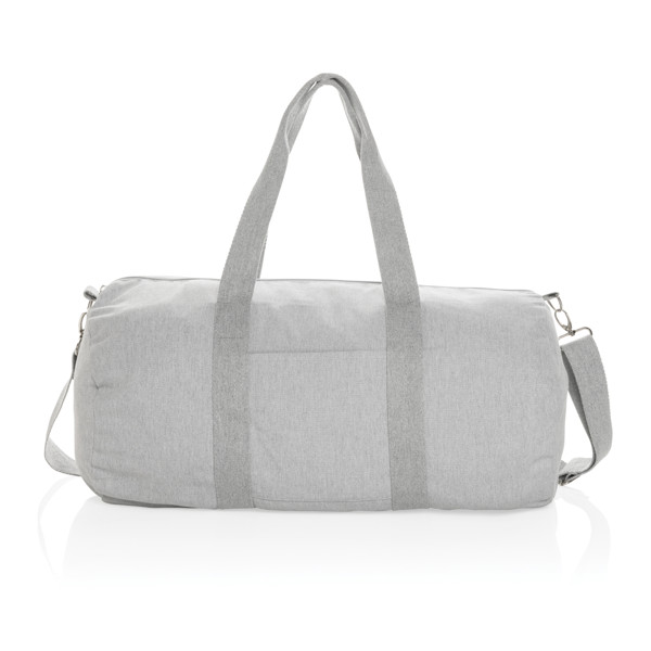 Sac de sport en toile recyclée et non teintée Impact AWARE™ - Gris