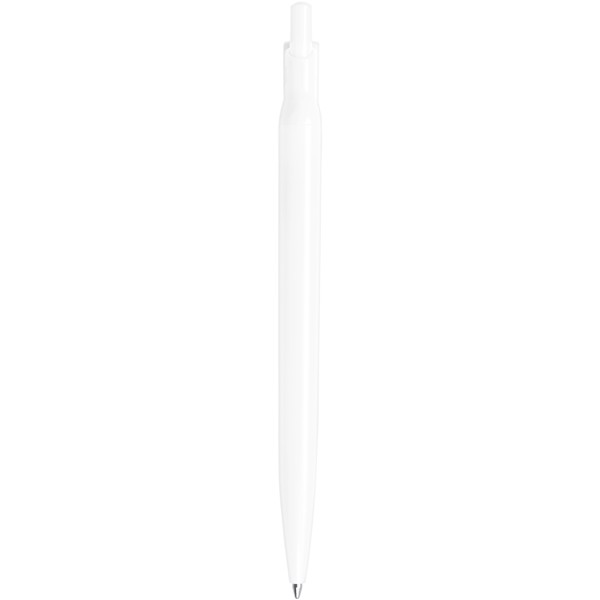 Esferográfica reciclada PET Alessio (tinta preta) - Branco