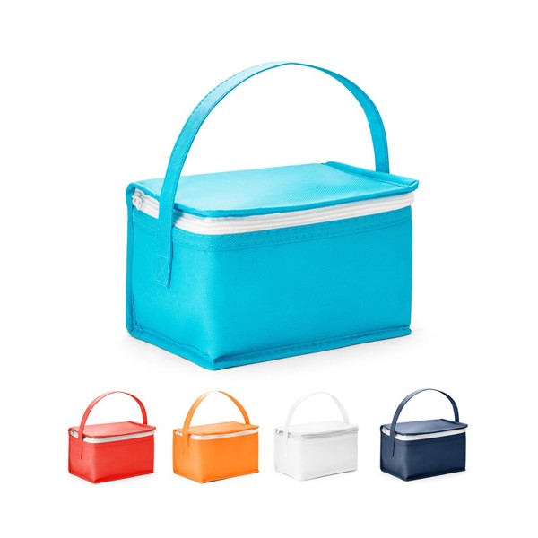 IZMIR. Cooler bag 3 L in non-woven (80 g/m²) - White