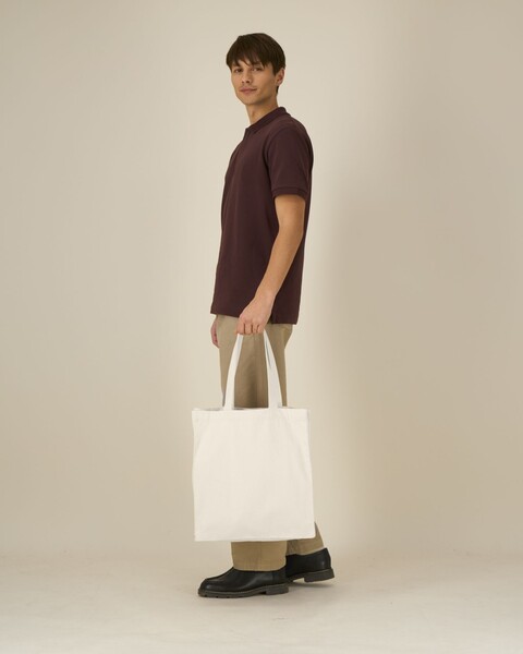 Mid Tote bag - Natural Raw