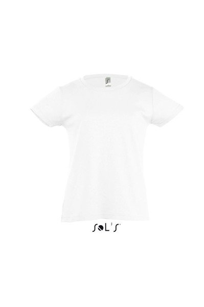 Sol's Cherry - Girls' T-Shirt - White / 8A