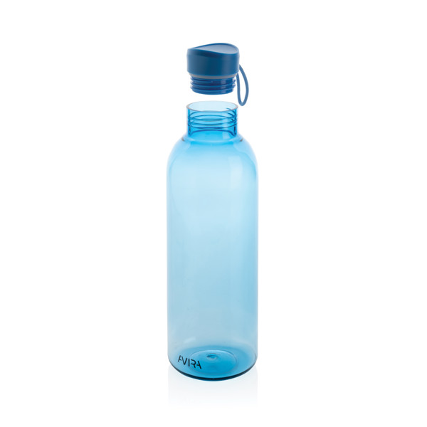 Bouteille 1L en rPET RCS Avira Atik - Bleu