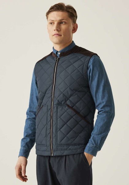 Moreton Quilted Gilet - Black / L