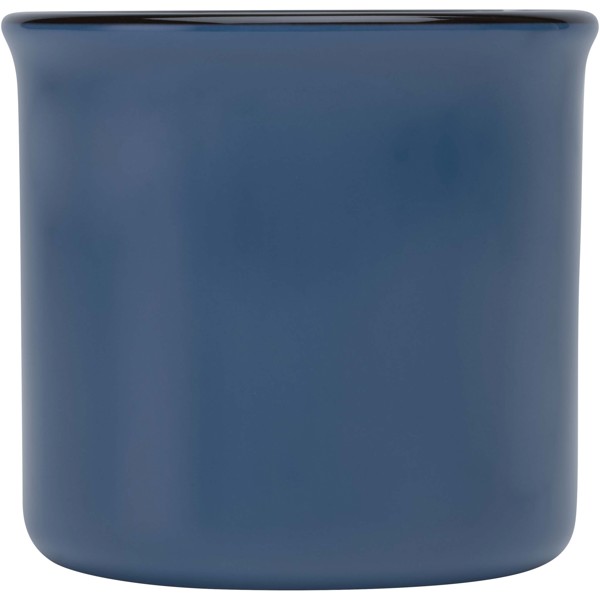 Mug Bari en céramique de 240 ml avec finition brillante - Bleu océan