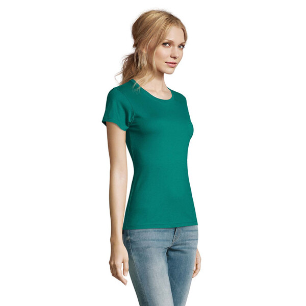 IMPERIAL WOMEN T-shirt 190g - Verde EsmeraldaXL