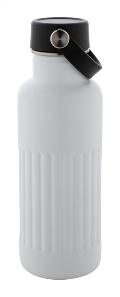 Insluated Bottle Streaky Go - White