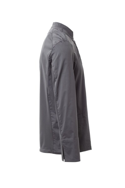 Jaleca de Cozinheiro Elite Mesh - Cinzento