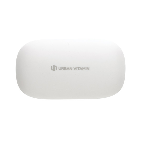 Ušesni čepki Urban Vitamin Palm Springs, ENC, 20 ur predvajanja - Bela