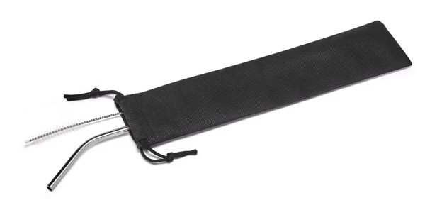 COCKTAIL. Pajita de acero inoxidable reutilizable