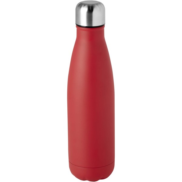 Borraccia termica in acciaio inossidabile riciclato certificato RCS con isolamento sottovuoto in rame da 500 ml Cove - Rosso