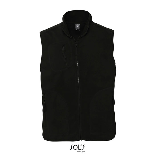 NORWAY GILET POLAIRE UNISEX - Noir / L