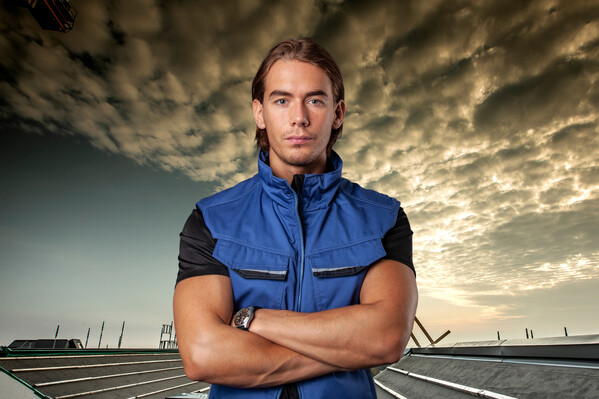 5704 Padded Vest Grey L