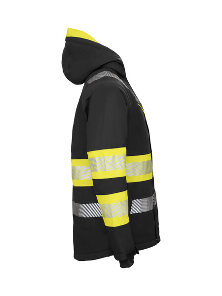 6446 PADDED JACKET  Yellow/black M
