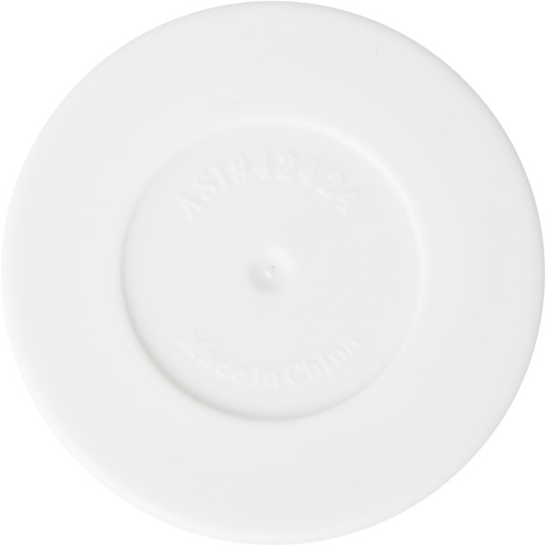 Gobelet avec isolation Elwood de 410 ml en acier inoxydable recyclé certifié RCS - Blanc