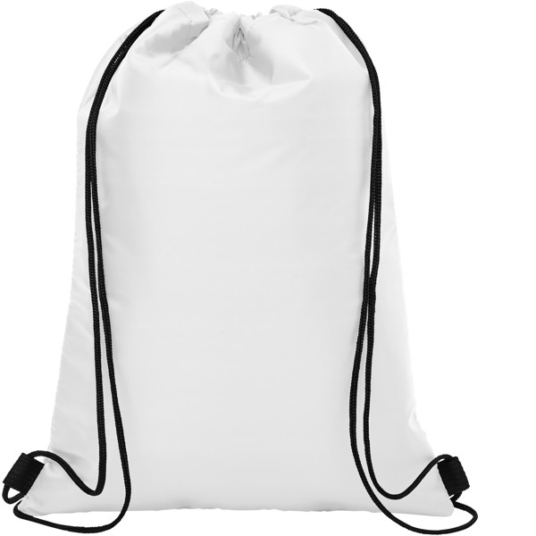 Oriole 12-can drawstring cooler bag 5L - White