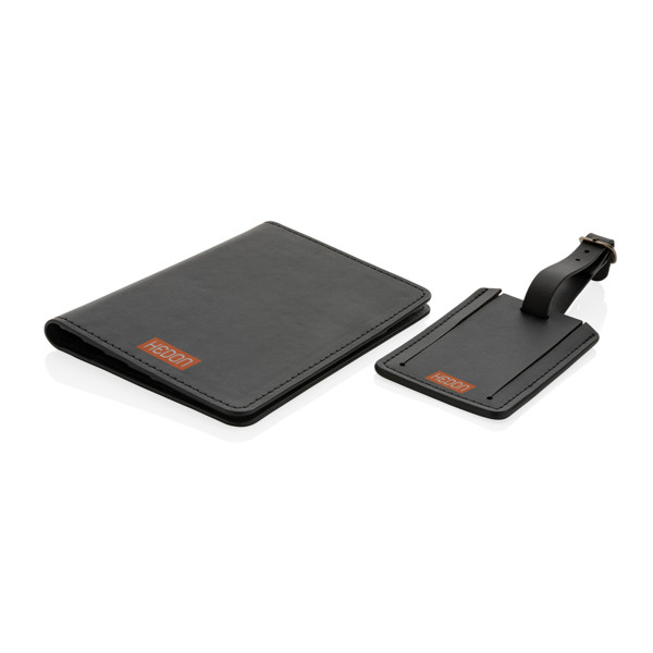 Swiss Peak travel set,recycled PU,GRS certified