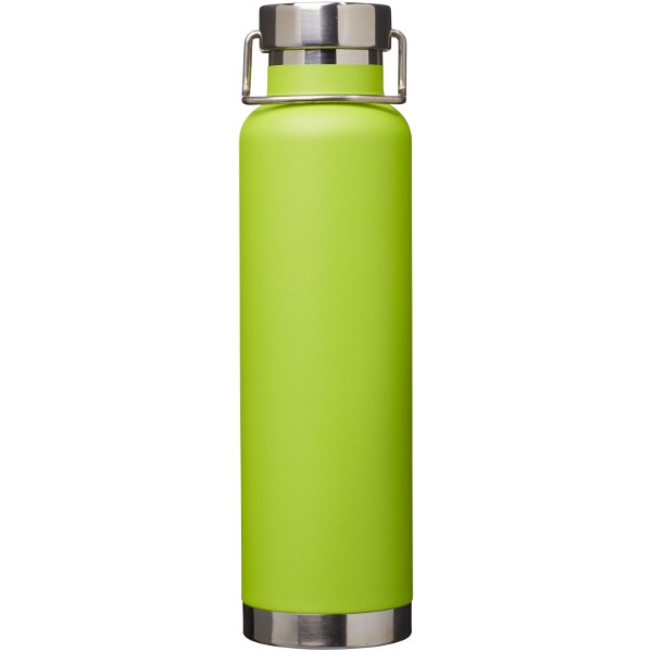 Thor 650 ml copper vacuum insulated sport bottle - Lime