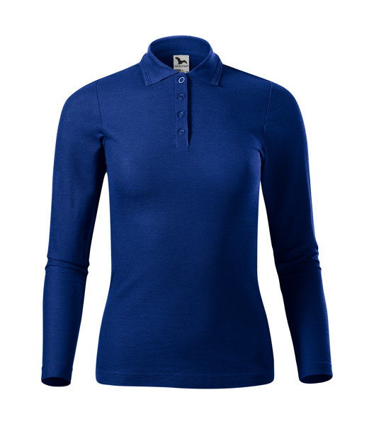 Polokošile Dámská Malfini® Pique Polo Ls - Královská Modrá / XS