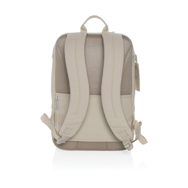 Sac à dos ordinateur 15,6" en rPET AWARE™ Armond - Beige