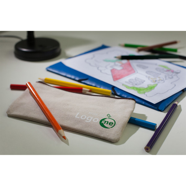 Damascus pencil holder