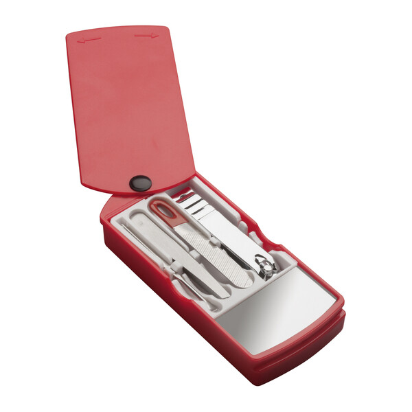 Manicure set FENNVILLE - red