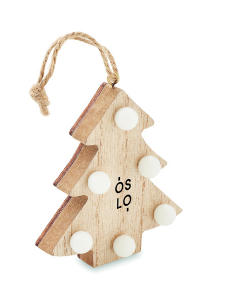 Wooden weed tree with lights Lulie