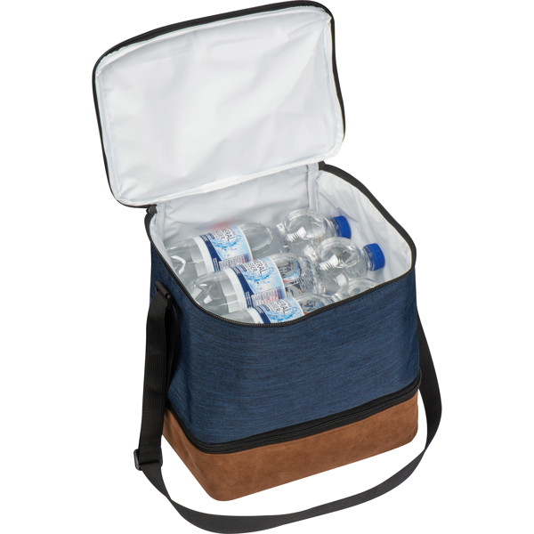 Big cooler bag with 2 compartments - Darkblue