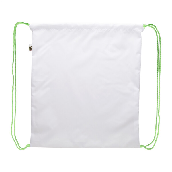 Sac piscine CreaDraw RPET - Vert / Blanc