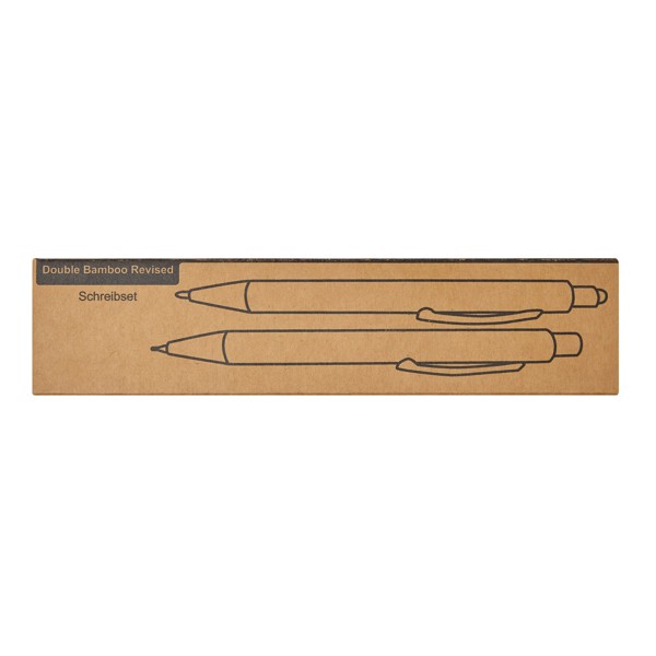 Schreibset Double Bamboo Revised