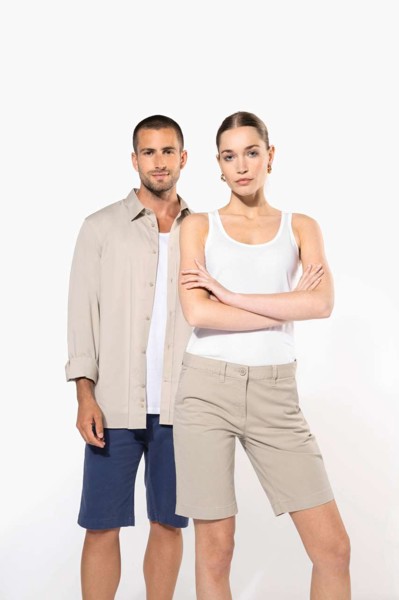 Ženske chino bermude - White / 36