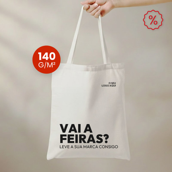 Saco de Algodão de Pano Cru 140gr 