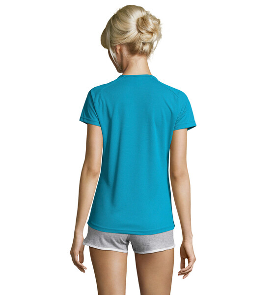 SPORTY T-SHIRT SENHORA 140g Sporty Women - AquaL