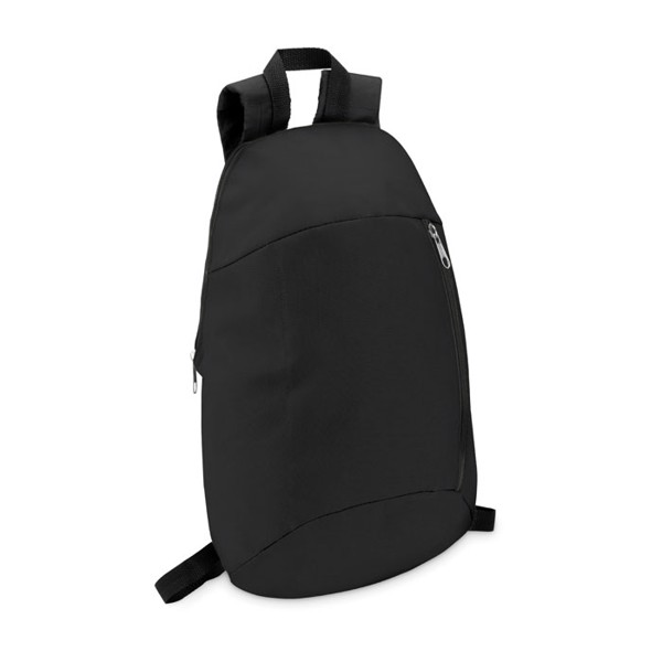 Backpack with front pocket Tirana - Black