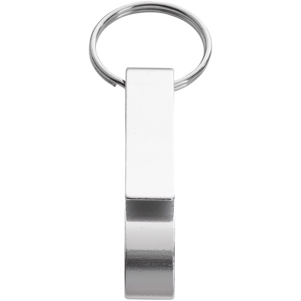 Tao bottle and can opener keychain - Silver