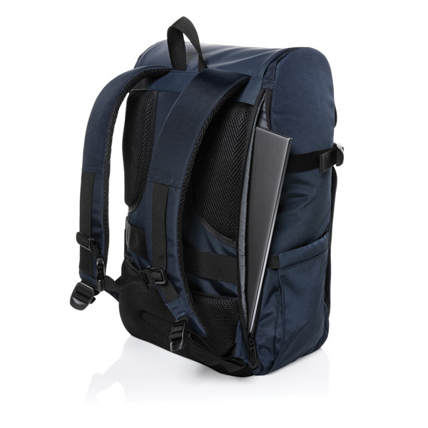 Sac weekend en rPET AWARE™ Pascal - Bleu Marine