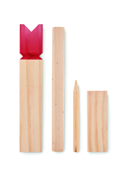 Pinewood outdoor throwing game King
