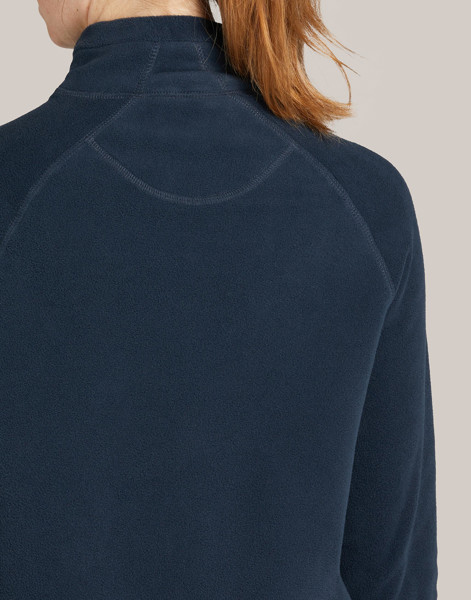 Signature Tagless Microfleece Full Zip Women - Dark Black / 2XL