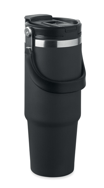 Dvojstenný pohár 850 ml Suma Hand - Čierna